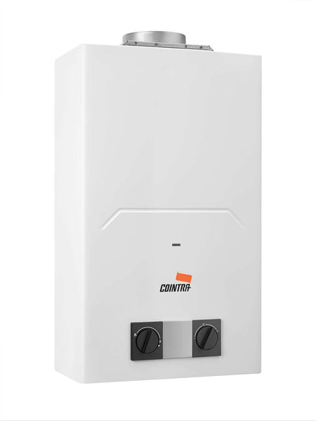 chauffe-bain digital atmosphérique au gaz naturel ou butane (chambre ouverte) - fixandco