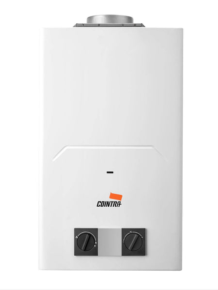 chauffe-bain digital atmosphérique au gaz naturel ou butane (chambre ouverte) - fixandco