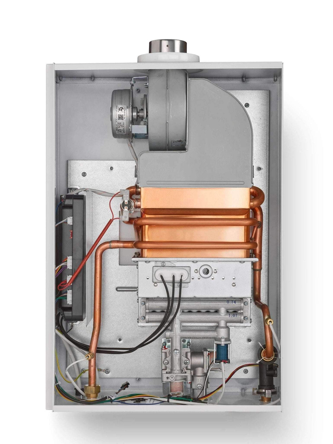 Chauffe-bain digital Etanche (chambre fermée) Gaz naturel ou butane - fixandco
