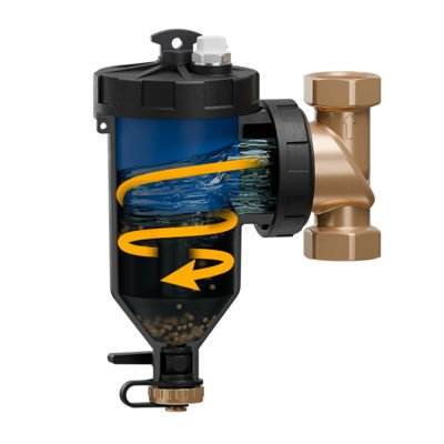 Pot à boue magnétique multifonction pour chaudières et pompes à chaleur - fixandco