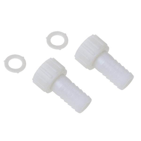 Paire de raccords cannelés droits - fixandco