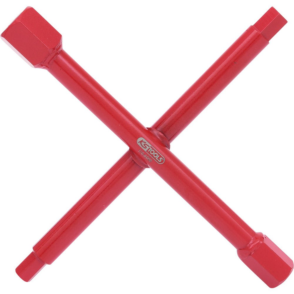 Clé Sanitaire en Croix KSTOOLS - 6 Pans 10 - 22 mm - L.200mm (Robinetterie & Chauffage) - fixandco