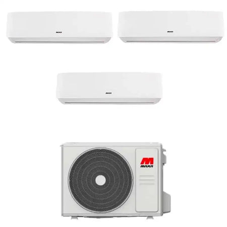 Climatiseur Tri - Split MAXA TREDIS Réversible Inverter [Puissance Totale en kW] Wi - Fi R32 A+++ Silencieux - fixandco