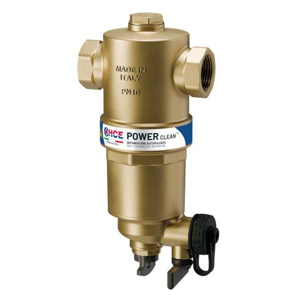 Filtre anti - boue POWER CLEAN magnétique droit série lourde pour circuits hydrauliques - fixandco