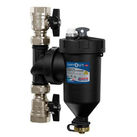 Pot à Boue Magnétique Multifonction DirOUT™ XL DF00100 - Pour Chaudières & Pompes à Chaleur - fixandco